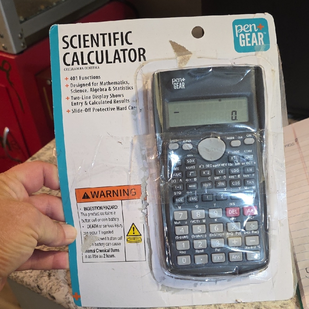 Black Scientific Calculator